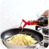SYGA 2Pcs Double Bottle Mouth Stopper Soy Sauce Wine Nozzle Liquid Guiding Device Random Color
