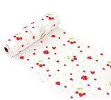 SYGA Strawberry Environmental Protection Printing Drawer Wardrobe Moisture and Dust Mildew Pad Antibacterial Dust Waterproof Non - Slip Mats (30x300) cm