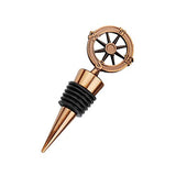SYGA Wine Bottle Stoppers Wedding Favors, Vintage Copper Compass Bottle Cap Gifts for Guests Adults