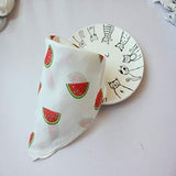 SYGA Pack of 2 Bibs Bandana for Bibs and Teething for Girls and Boys(Banana and Watermelon)