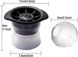 SYGA Ice Cube Trays?Ice Cube Mold, Suitable for Iced Vodka, Whiskey, Scotch Whiskey, Cocktail, Tequila and Other Mixed Drinks