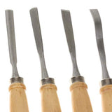 Generic 12Pcs Woodworking Wood Carving Hand Chisel Professional Tool Set