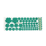 SYGA Bedroom Living Room Flower Wall Sticker Green