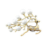 SYGA Brooch Pin Fashion Crystal Rhinestone Jewellery Pin Vintage Accessories Decoration Clothing Bouquet Brooches for Bridal Women Girl