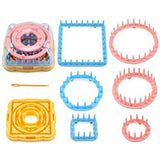 SYGA Yarn Flower Corsage Craft Maker Weaver Kit Knitting Machine Weaving Tool