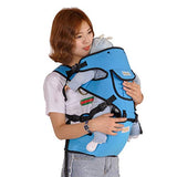 SYGA Multi-Functional Baby Carrier Comfortable & Safe Positions for Infant and Newborn for All Seasons(Blue)