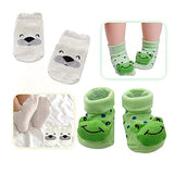 SYGA Small New Born Baby socks Cartoon Print Socks for baby girls and boys