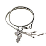 SYGA Women Metal Buckle & Tassels Stretchy Skinny Belt, (Pack of 1)