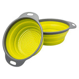 SYGA Set of 2 Vegetable Fruit Washer Strainer_Green