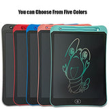 SYGA LCD Writing Pad, 8.5 inch Kids Doodle & Scribble Boards Erasable Writing Tablet for Kids , Red