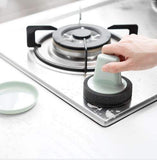 SYGA Kitchen Tray Dish Self Design Cleaning Sponge_Green