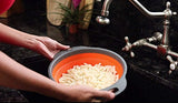 SYGA Set of 2 Vegetable Fruit Washer Strainer_Orange