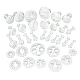 Generic Set of 33pcs Sugarcraft Cake Decorating Fondant Icing Cutter Plunger ...-14010263MG