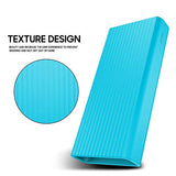 SYGA 1pc Power Bank Cover Only Anti-Slip Silicone Protection Cover for Mi 2C 20000mAh Powerbank_Blue