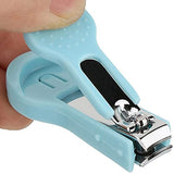 Syga Baby Nail Clippers Set with Scissors 2 Piece Safety Suit (Blue)