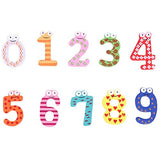 Syga Stencils Magnet Refrigerator Stickers Toys, Multicolour, 15 Letters