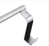 SYGA 36 cm Stainless Steel Kitchen Bathroom Storage Rack Holder Towel Bar Cupboard Hanging Shelf Hanger Chest Storage Organizer