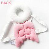 SYGA 1 Piece Baby Toddlers Head Protective, Adjustable Infant Safety Pad for Baby_Pink Wings