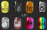 SYGA 1 Piece QJ-L31 Style Nail Plates Nail Art Image Stamping Plates Nail Sticker