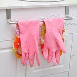 SYGA 36 cm Stainless Steel Kitchen Bathroom Storage Rack Holder Towel Bar Cupboard Hanging Shelf Hanger Chest Storage Organizer