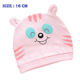 SYGA 1 Piece Small Eye Design Baby Cotton Sleep Cap_Pink