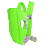 SYGA Baby Safety Carrier Infant Baby Kids Front and Back Carrier Backpack Newborn Hipseat Wrap Sling Bag_Green