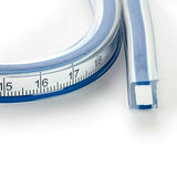 SYGA Round Flexible Curve Measuring Curvilinear Scale Vinyl Drawing Rulers Curves (60 cm / 24 Inch)