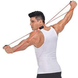 SYGA Yoga Pilates Pull Rope Gym Fitness Resistance Elastic Rubber Bands Straching Training Cord_Green