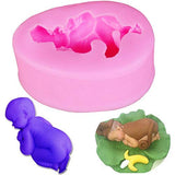 SYGA Baby Infant Silicone Cake Molds Cake Decorating Jelly Mold Fondant Chocolate Sugar Mould Handmade Soap Molds Baking Tools_Pack of 1