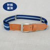 Pin buckle blue gray