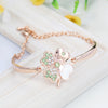 Rose gold+olive+white