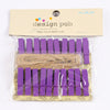 Purple 20 suits / 3.5x0.7cm