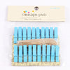 Sky blue 20 sets / 3.5x0.7cm