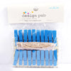 Blue 20 suits / 3.5x0.7cm