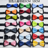 Bow Tie Children Solid Color Bow Tie Korean Candy Color Baby Bow Tie Bow Tie Manufacturers Wholesale