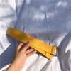 Yellow clean belt