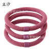49# bean paste mesh high elastic hair rope