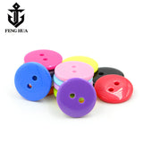 Children's Clothing Buttons Coat Collar Cap Pad Button Bottom Button Two Eyes Color Hidden Button Shirt Baby Clothes Bread Button