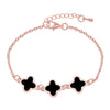 Rose gold+black