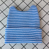 Blue and white