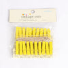Yellow 20 suits / 3.5x0.7cm
