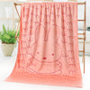 Big rabbit orange pink / 70*140--