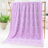 Rabbit head purple / 70*140--