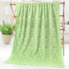 Rabbit head green / 70*140--