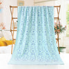 Rabbit head light blue / 70*140--