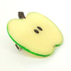 Green apple hairpins