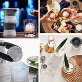 SYGA Ice Cube Trays?Ice Cube Mold, Suitable for Iced Vodka, Whiskey, Scotch Whiskey, Cocktail, Tequila and Other Mixed Drinks