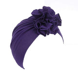 SYGA 1 Piece Cotton Hat Flower Turban Infant Photography Props