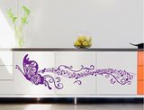 Syga Pink Music Butterfly Wall Stickers