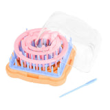 SYGA Yarn Flower Corsage Craft Maker Weaver Kit Knitting Machine Weaving Tool